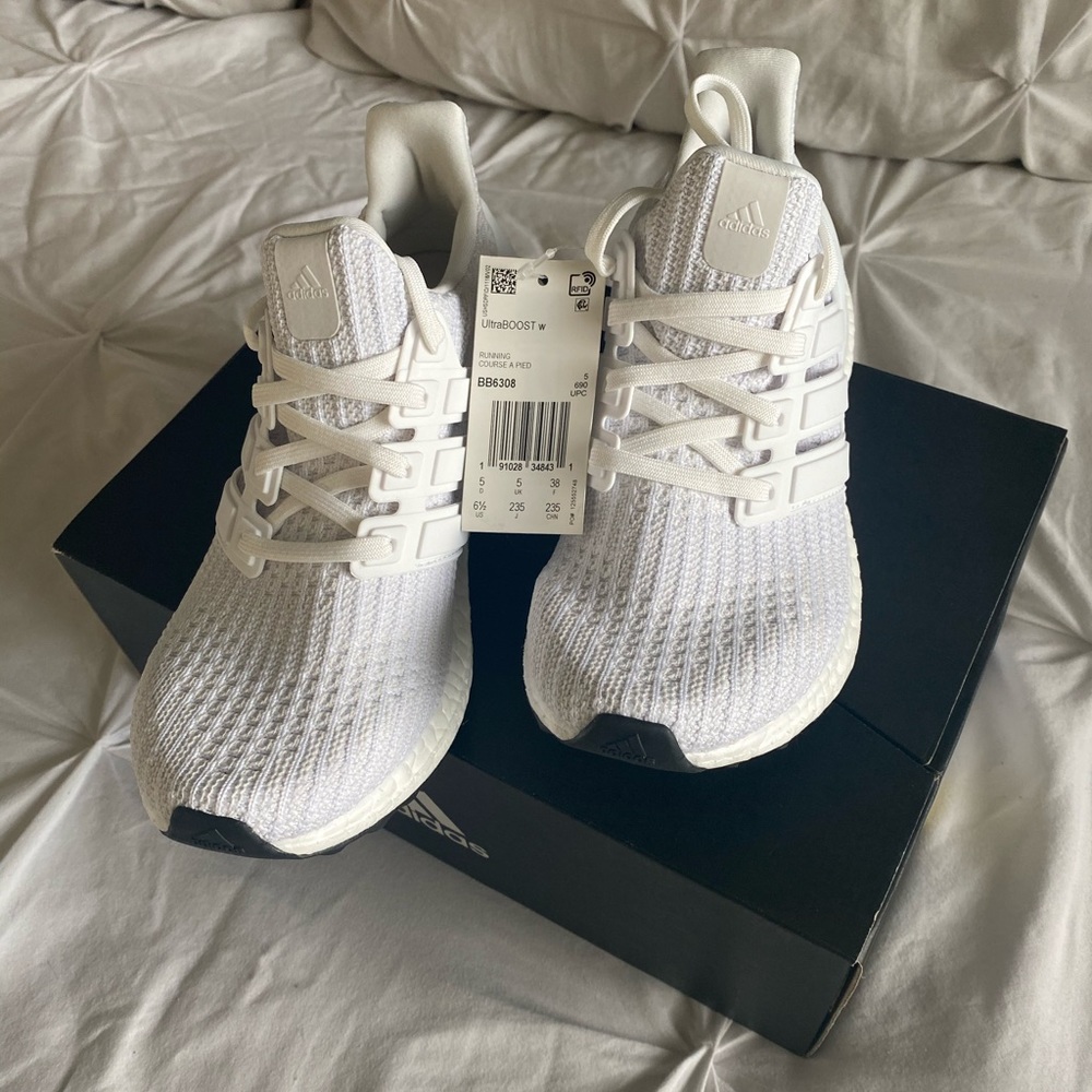 NWT Women’s White Adidas Ultraboost